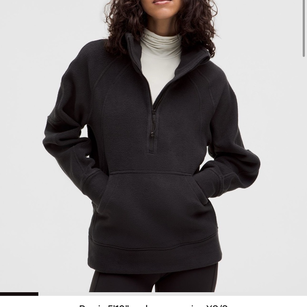 Lululemon Athletica Black Fleece Scuba Full